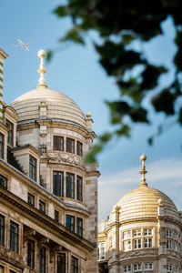 Low angle view of building against sky