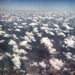 Aerial view of landscape