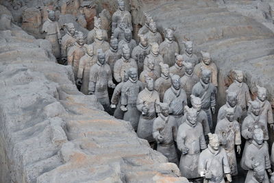 First chinese emperor qin shi huang's mausoleum-terracotta army warriors.