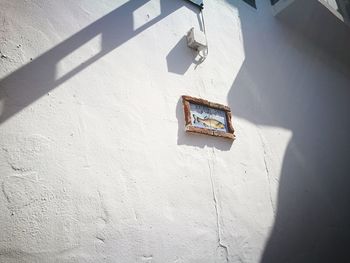 Information sign on wall