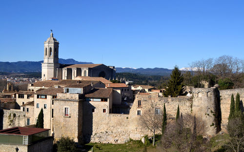 Castle against clear sky