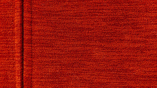 Full frame shot of red fabric