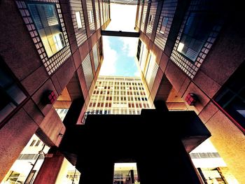 Low angle view of building against sky