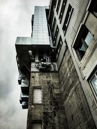 Low angle view of building against sky