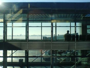 Close-up of glass window