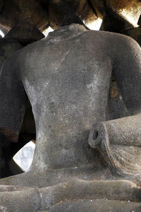 Close-up of statue