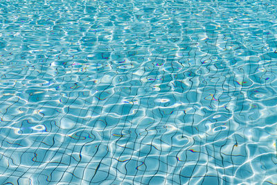 Full frame shot of swimming pool