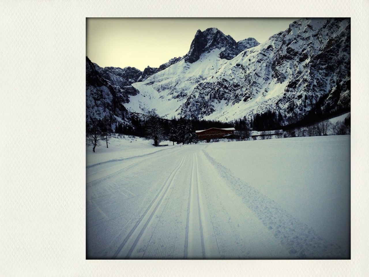 snow, winter, mountain, cold temperature, transfer print, season, mountain range, tranquil scene, weather, snowcapped mountain, scenics, landscape, tranquility, transportation, beauty in nature, auto post production filter, nature, the way forward, covering, road