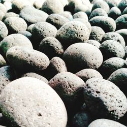 Full frame shot of pebbles