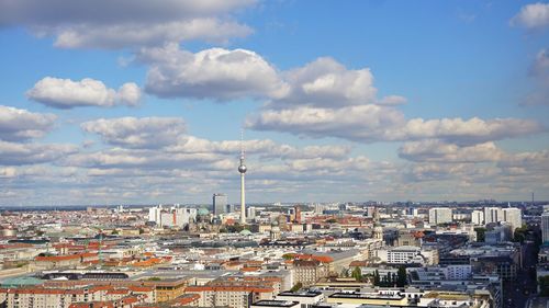 High angle view of berlin