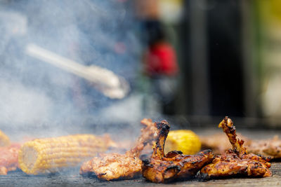 Close-up of meat