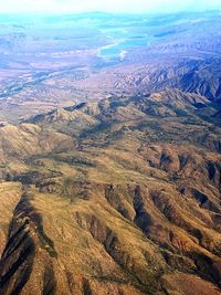 Aerial view of landscape