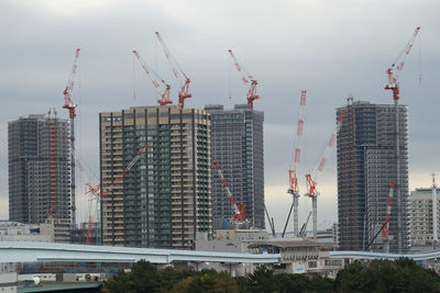 Modern buildings in city