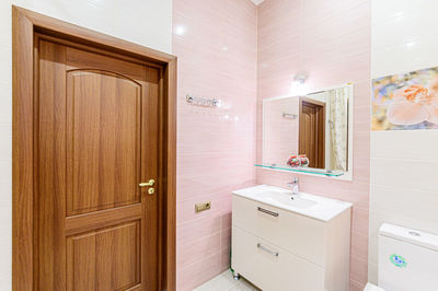 Interior of bathroom