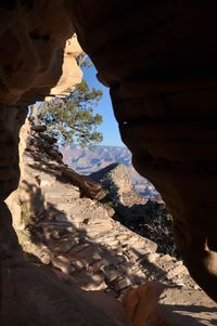 Scenic view of mountains