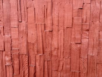 Full frame shot of wooden wall