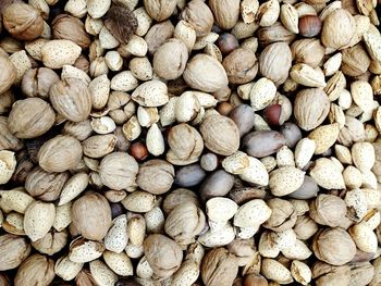 Full frame shot of dried fruits