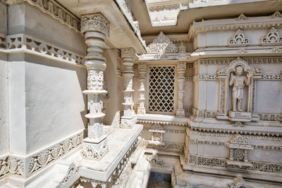 Low angle view of ceiling of building