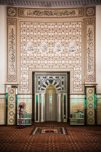 Interior of mosque