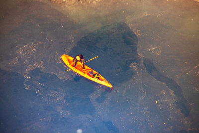 Boat in lake