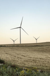 Spain, andalusia, wind turbines