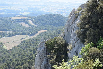 Scenic view of mountains