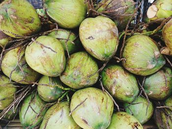 Full frame shot of fruits for sale at market stall