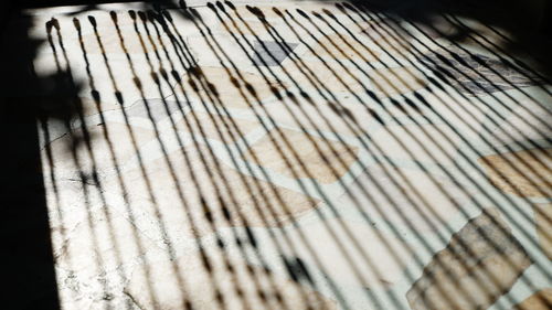 Full frame shot of metal grate