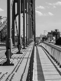 Architectural feature of the necochea-quequen bridge