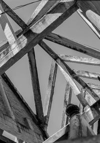 Low angle view of built structure against sky