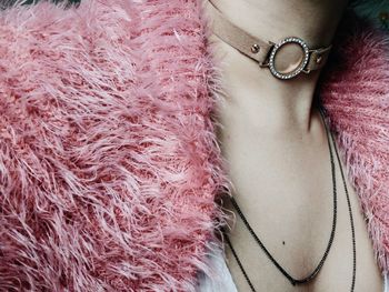 Close-up of woman wearing hat