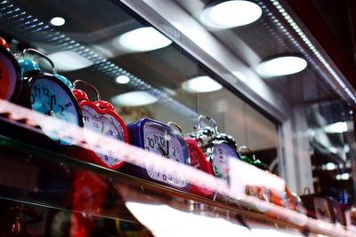 Low angle view of computer