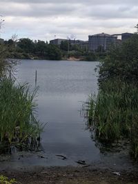 River with buildings in background