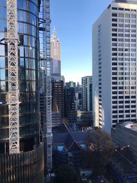 Modern buildings in city