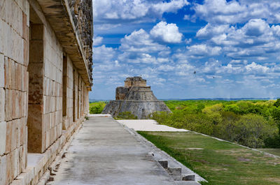 View of historic building against sky