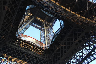 Low angle view of ceiling