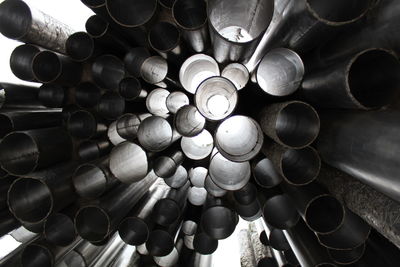 Close-up of pipes