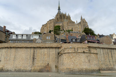 View of old building against sky