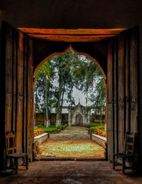 View of an abandoned building