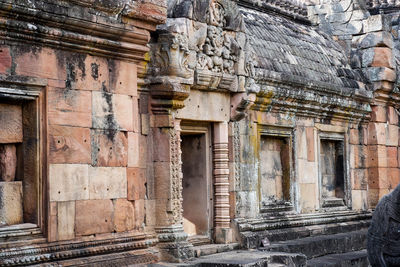 Exterior of old building