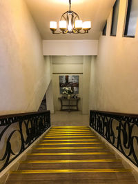 Interior of building