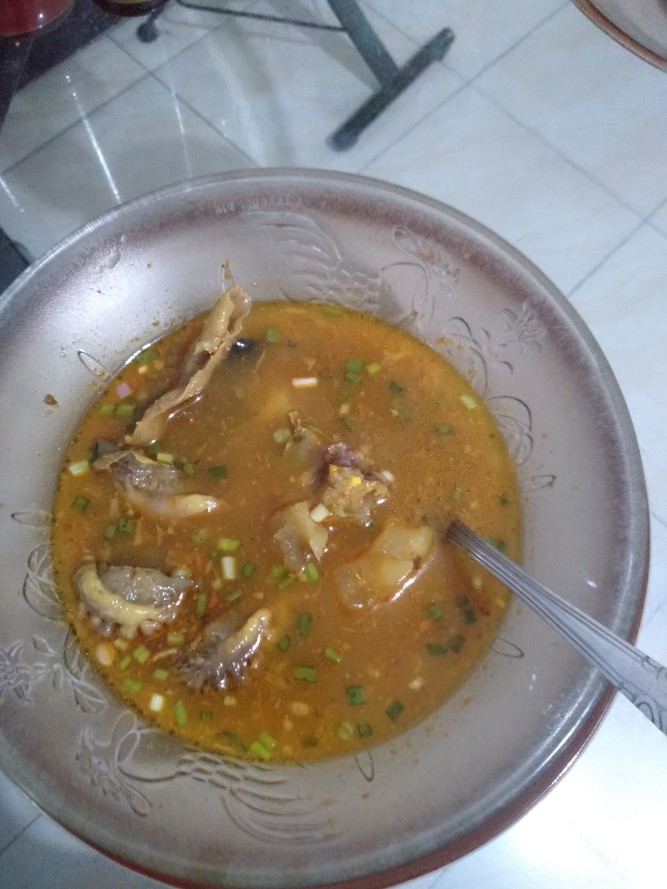 Soup High Angle View Casserole Directly Above Close-up Food And Drink