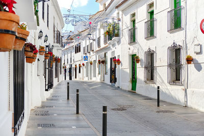 Street amidst buildings in city