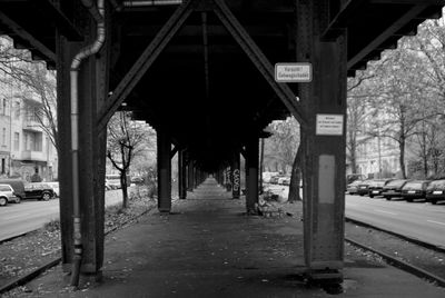 View of arched structure