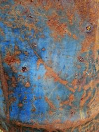 Full frame shot of rusty metal