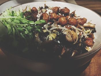 Close-up of food in bowl