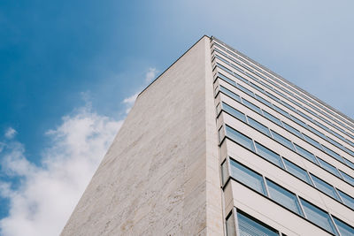 Low angle view of building against sky