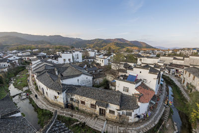 Ancient town of chazi village, jingxian, xuancheng, anhui, china