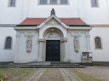 Exterior of historic building