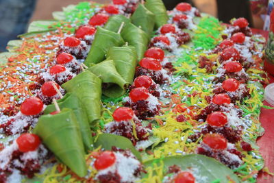 Close-up of strawberries